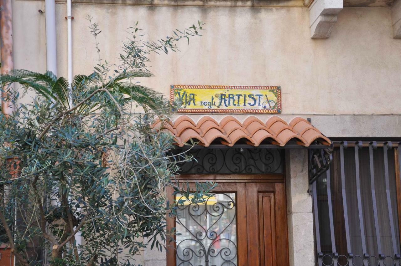 Apartmán Casa Degli Artisti Taormina Exteriér fotografie